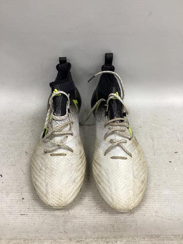 Used Adidas CONTROL SKIN LAX Cleats Mens Black Senior 12 11851-S000041820