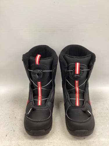 Used K2 MINI TURBO BOA Boys Snowboard Boots Black Junior 01 11851-S000041929