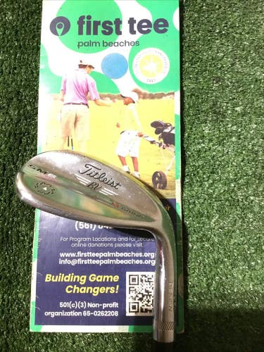 Titleist Vokey Design SM6 M Grind 58* Lob Wedge (LW) Wedge Flex Steel Shaft