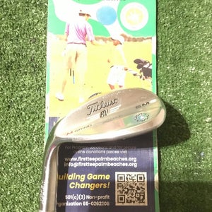 Titleist Left Handed Vokey Design SM6 M Grind 58* Lob Wedge LW Wedge Flex Steel