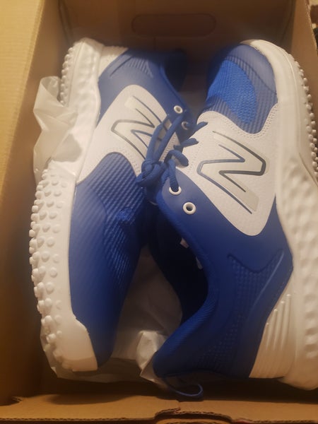 Blue Men's Size M 14.0 (W 15.0) Adult New Balance Low Top Turf Cleats (New)