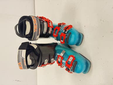 Used Tecnica AGENT 65 Boys DH Ski Boot Teal 195 MP - Y13 11860-S000302987