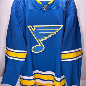 St Louis Blues Heritage Classic MiC Team Issued Adidas PrimeGreen Jersey Size 60
