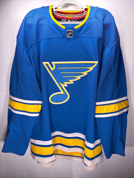 St Louis Blues Heritage Classic MiC Team Issued Adidas PrimeGreen Jersey Size 60