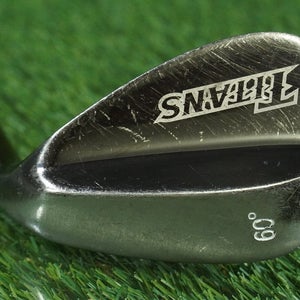 TENNESSEE TITANS ENGRAVED 60 WEDGE LOB STEEL SHAFT RIGHT HANDED RH ~ LOOK!!