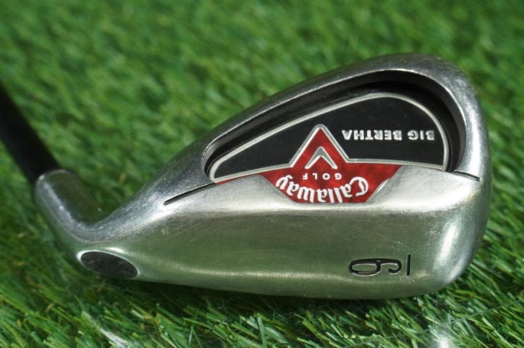 CALLAWAY BIG BERTHA 2006 9 IRON 75G LIGHT FLEX GRAPHITE SHAFT RIGHT RH ~ LOOK!!