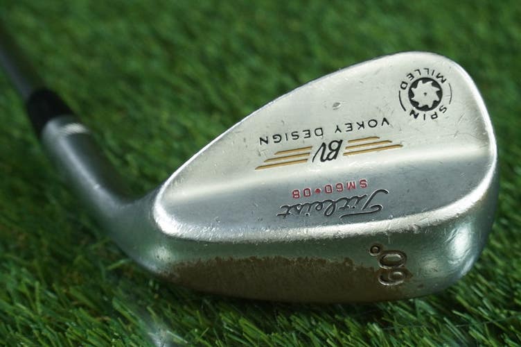 TITLEIST SM60.08 60 WEDGE LOB BV VOKEY TRUE TEMPER DYNAMIC GOLD S200 STIFF RH