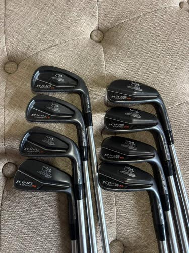 Cobra 2019 KING Forged CB/MB Combo Iron Set 4-GW KBS C-Taper 120 Stiff Flex READ