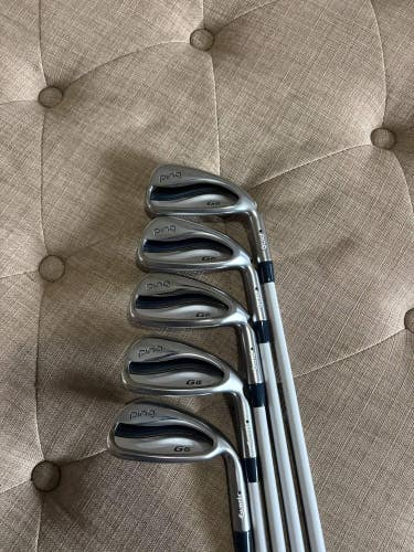 Ping G LE 3 Iron Set 7-SW Black Dot ULT 250 Ladies Flex Standard MINT