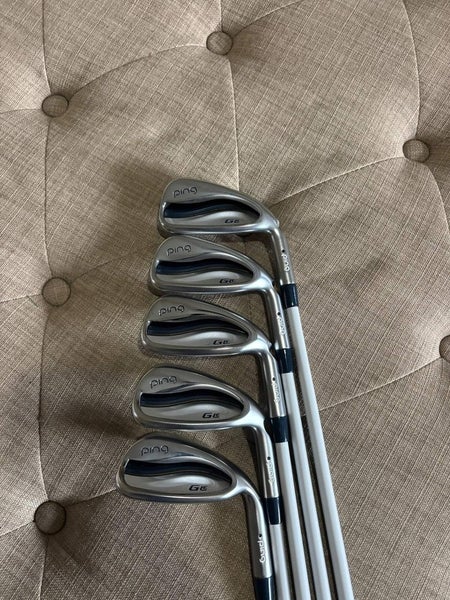 Ping G LE 3 Iron Set 7-SW Black Dot ULT 250 Ladies Flex Standard MINT