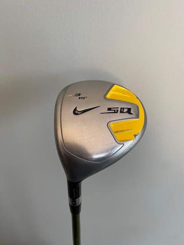 Nike Sasquatch SQ 3-Wood 15 Aldila NV 65g Stiff Flex Lefty 42.5 NICE
