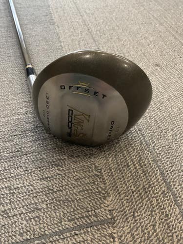 Used Cobra KING OFFSET OVERSIZE TIP Mens Driver RH 10.5 Degree 11614-S000228326