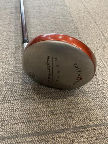 Used Taylormade BURNER SUPERSTEEL Mens Fairway Wood RH 3 Wood 11614-S000228325