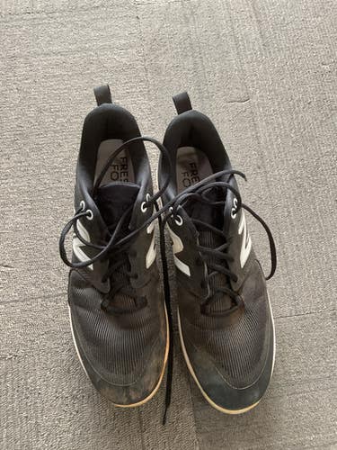 Used New Balance BASEBALL CLEATS BB/SB Cleats Black Senior 12 11614-S000228320
