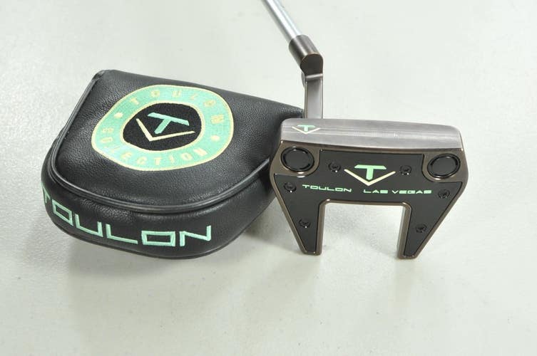 LEFT HANDED Toulon 2024 First Run Las Vegas H1 34" Putter Accra Graphite #208544