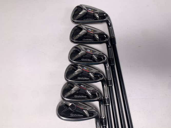 TaylorMade M2 Iron Set 6-PW+SW REAX 65g Regular Steel Mens RH
