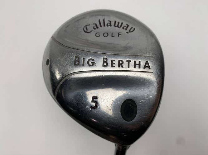 Callaway Big Bertha 2004 5 Fairway Wood 18* Big Bertha Gems 55g Ladies RH