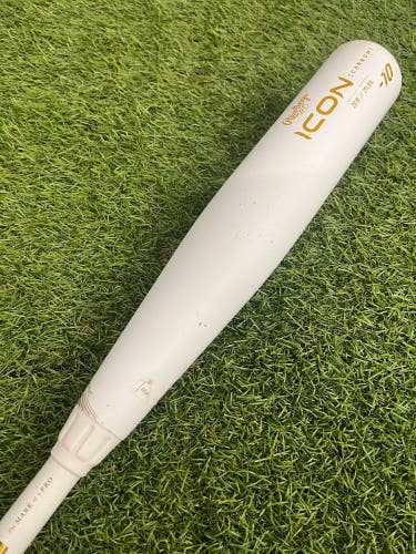 2024 Rawlings Icon Composite Bat USSSA Certified (-10) Composite 18 oz 28" (Used)