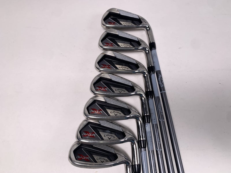 Callaway Razr X HL Iron Set 5-PW+SW 55g Ladies Graphite Womens RH