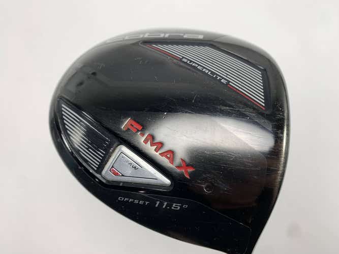 Cobra F-Max Superlite Offset Driver 11.5* SuperLite Senior Graphite Mens RH
