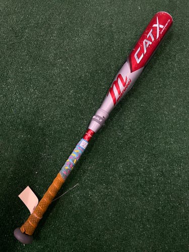 2023 Marucci CAT X Composite Bat USSSA Certified (-10) Composite 19 oz 29" (Used)