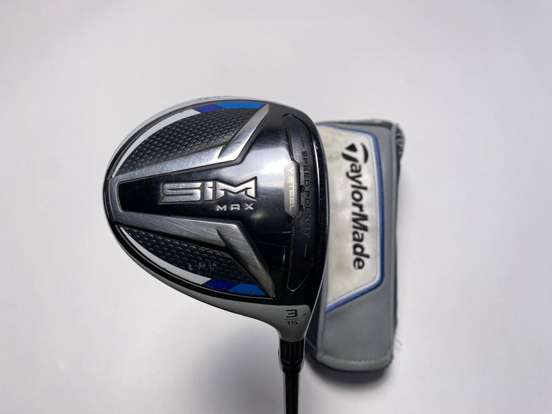TaylorMade SIM MAX 3 Fairway Wood 15* Fujikura Ventus Blue 5R Regular RH HC