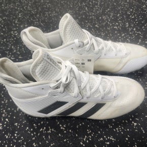 Used Adidas LAX Cleats Mens White Senior 7.5 11849-S000034782