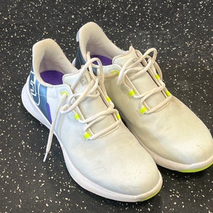 Used Foot Joy Womens Golf Shoes White Senior 9.5 11849-S000034792