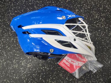 Used Cascade XRS PRO Lacrosse Helmet Royal Blue One Size 11849-S000034921