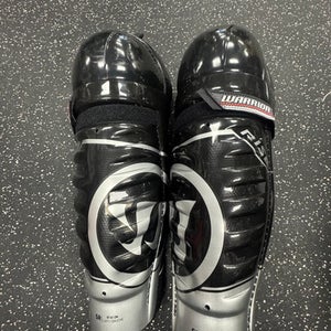 Used Warrior RISE Senior Shin Guards Black 16" 11849-S000035264