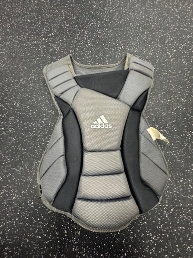 Used Adidas GRAY CHEST Catchers Chest Protector Grey Adult 11849-S000035265