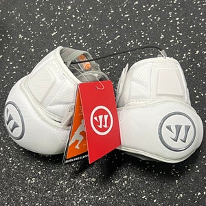 Warrior BURN PRO Lacrosse Arm Pads/Guards White MD 11849-S000035268