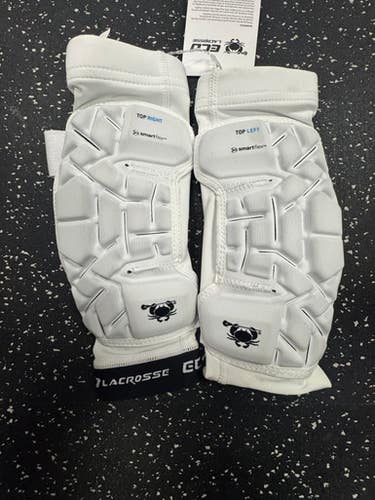 East Coast Dyes ECHO ARM PADS Lacrosse Arm Pads/Guards White XS 11849-S000035278