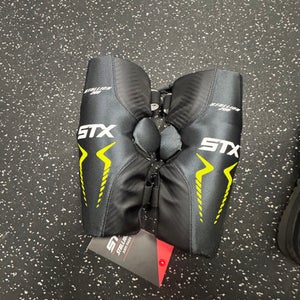 STX STALLION 200 Lacrosse Arm Pads/Guards Black SM 11849-S000035283