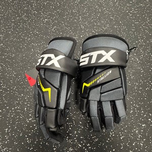 STX STALLION 200 Lacrosse Gloves Junior Black LG 11849-S000035291