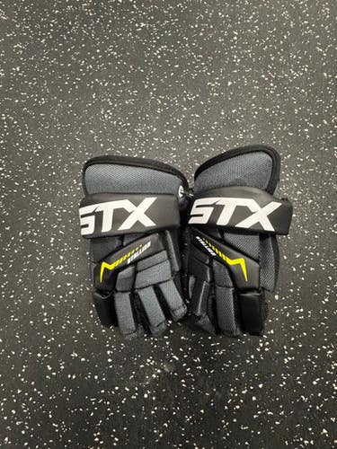 STX STALLION 200 Lacrosse Gloves Junior Black XXS 11849-S000035295