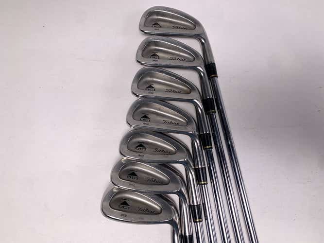 Titleist DCI 962 Iron Set 4-PW True Temper Dynamic Gold S200 Stiff Steel Mens RH