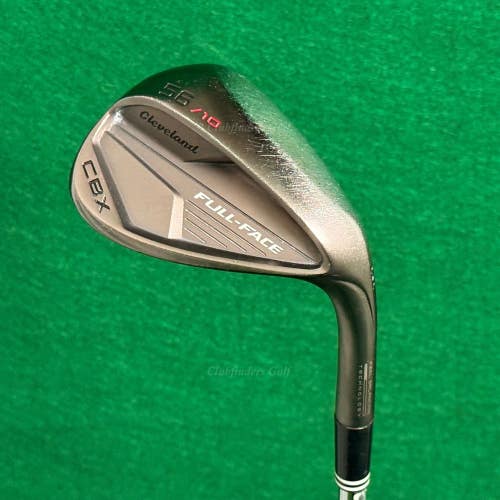 Cleveland CBX Full Face Black 56-10 56 Sand Wedge Dynamic Gold 115 Wedge Flex
