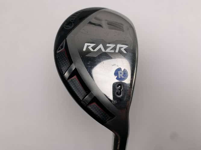 Callaway Razr X 3 Hybrid 21* Regular Graphite Mens RH