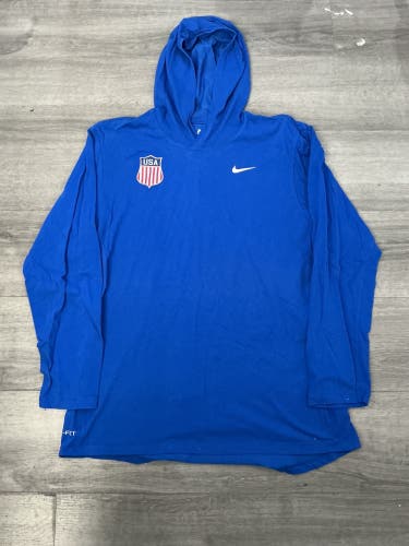 Team USA Blue Men's Large Nike Sweatshirt (New)