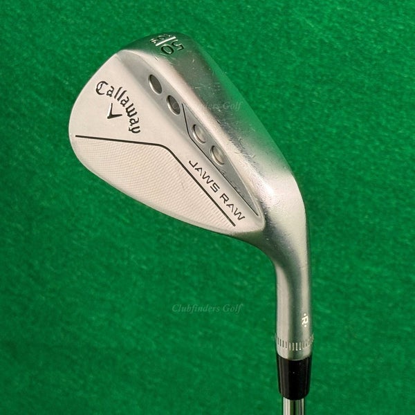 Callaway Jaws Raw Chrome 50-10S 50 Gap Wedge Dynamic Gold Mid S300 115 Stiff
