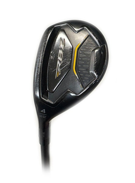 LH TaylorMade RBZ Black 22* Hybrid/Rescue Graphite RocketFuel 65g Stiff Flex