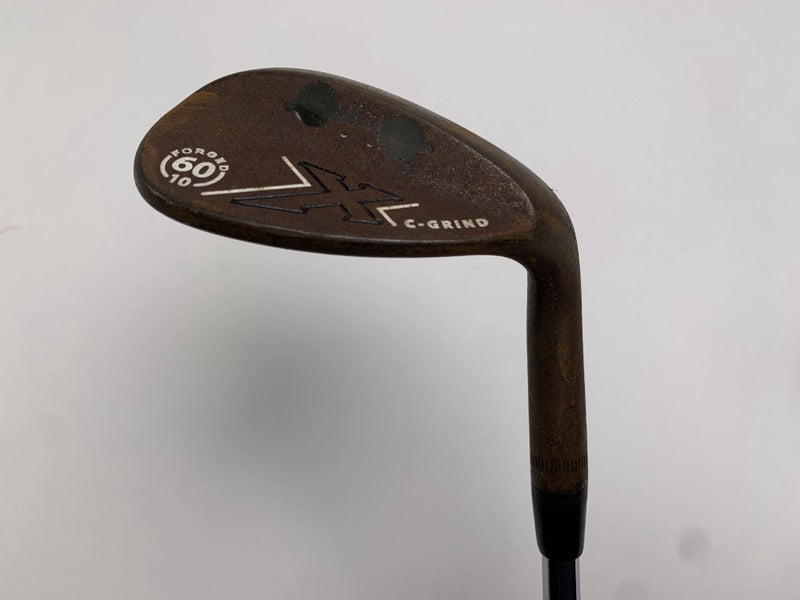 Callaway Forged X Raw Lob Wedge LW 60* 10 C-Grind DG Spinner Wedge Mens RH