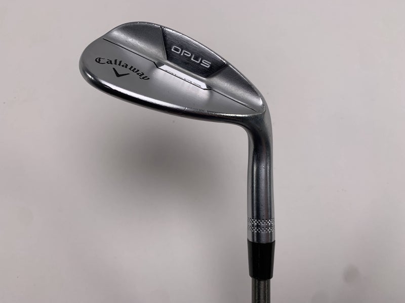 Callaway Opus Brushed Chrome Gap Wedge 52* 12 SteelFiber i110 CW Wedge Mens RH