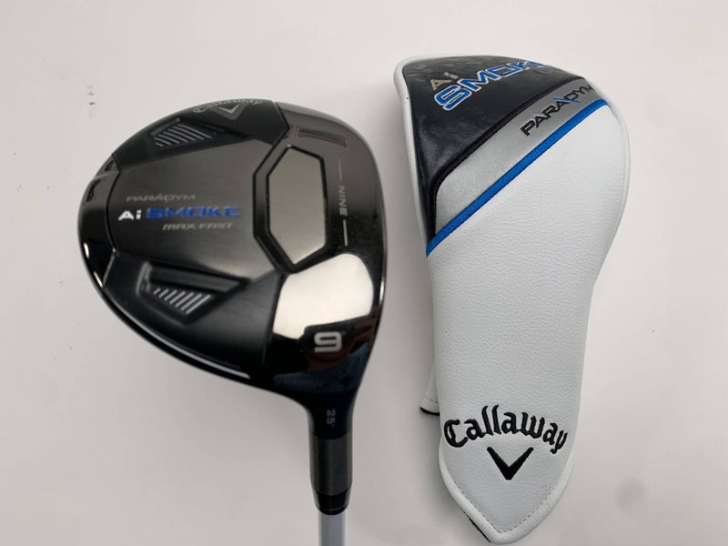 Callaway Paradym Ai Smoke Max Fast 9 Fairway Wood 25* Eldio 40g Ladies RH HC