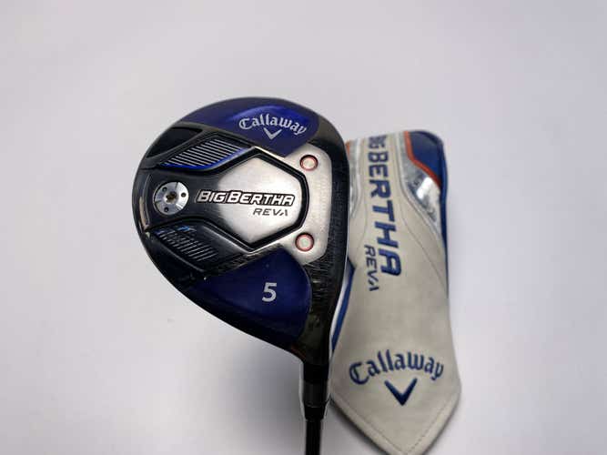 Callaway Big Bertha REVA 23 5 Fairway Wood 18* Cypher Fifty 4.0 50g Ladies RH HC