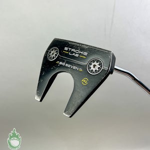 Used RH Odyssey Stroke Lab Big Seven AL 40" Arm Lock Putter Graphite/Steel Golf