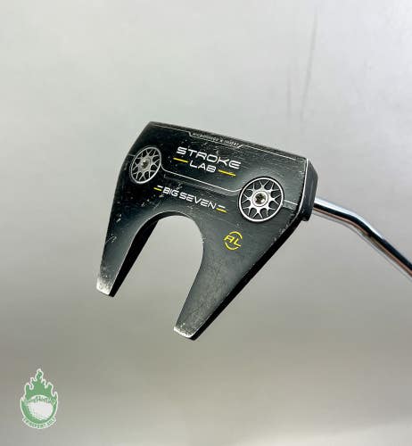 Used RH Odyssey Stroke Lab Big Seven AL 40" Arm Lock Putter Graphite/Steel Golf
