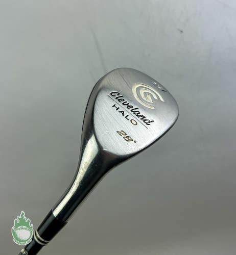 Used Right Handed Cleveland Halo 5 Hybrid 28* HALO Stiff Flex Graphite Golf