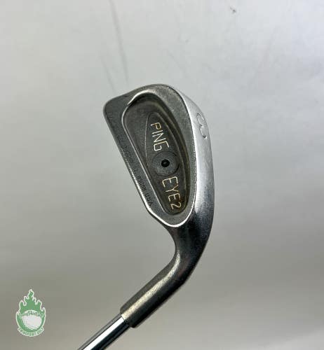 Used Right Handed Ping Black Dot Ping Eye 2 3 Iron Stiff Flex Steel Golf Club